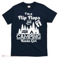 Flip Flops and Camping Kinda Girl T-Shirt thumb 0