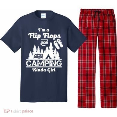 Flip Flops and Camping Kinda Girl Pajama Set