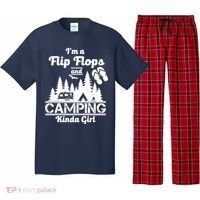 Flip Flops and Camping Kinda Girl Pajama Set thumb 0