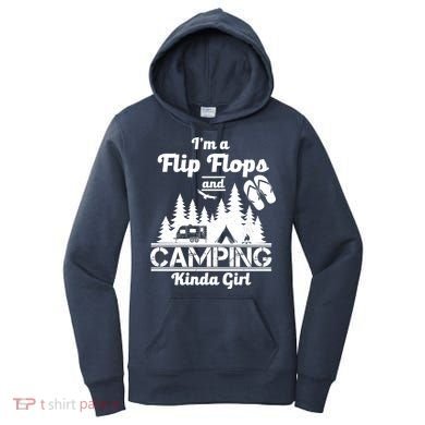Flip Flops and Camping Kinda Girl Women's Hoodie