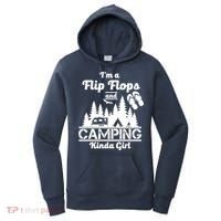 Flip Flops and Camping Kinda Girl Women's Hoodie thumb 0