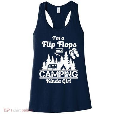 Flip Flops and Camping Kinda Girl Women's Tank Top