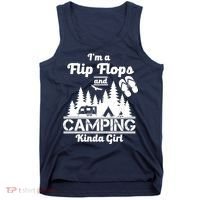 Flip Flops and Camping Kinda Girl Tank Top thumb 0