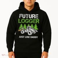 Future Logger Just Like Daddy Logger Hoodie thumb 2