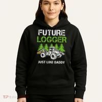 Future Logger Just Like Daddy Logger Hoodie thumb 5