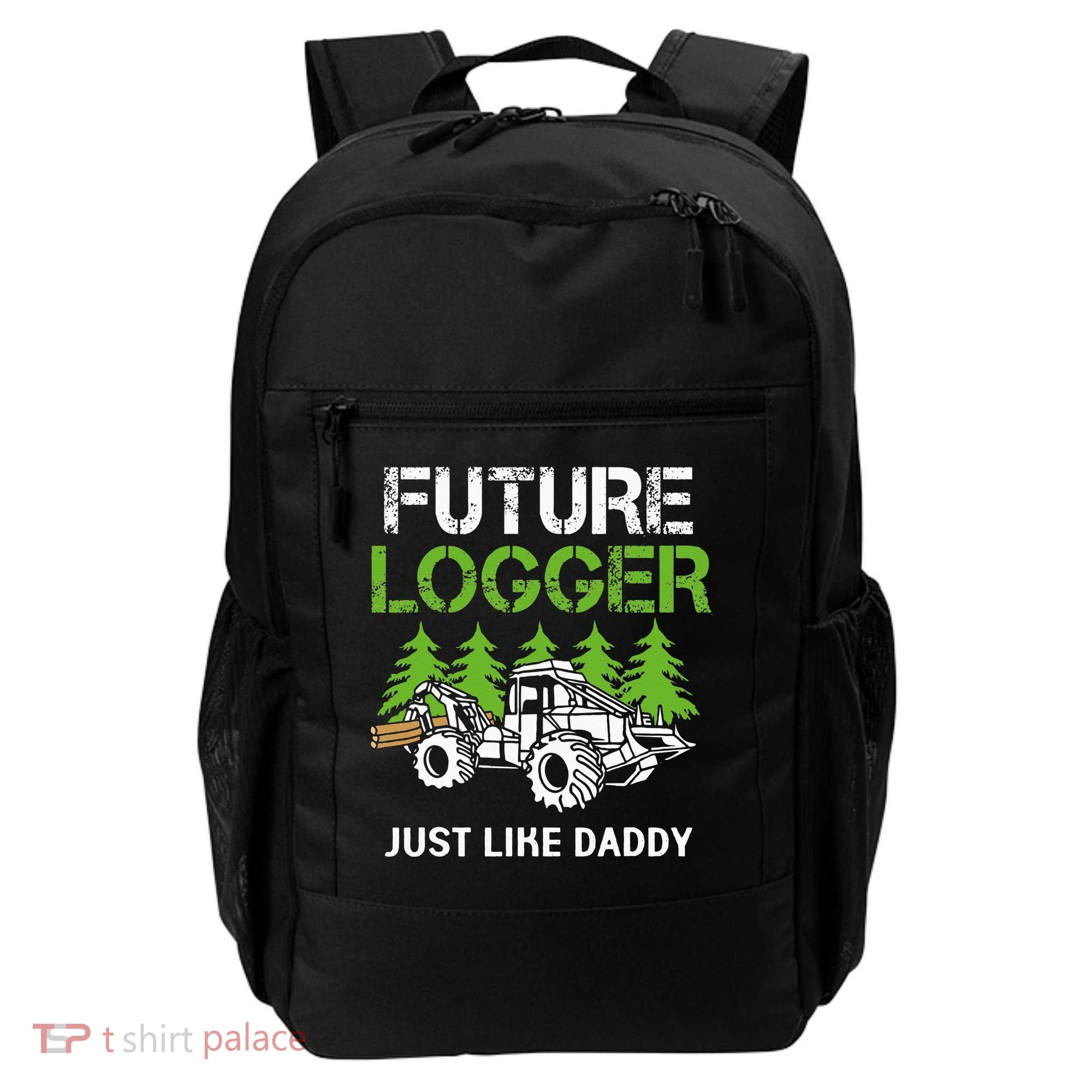 Future Logger Just Like Daddy Logger Backpack