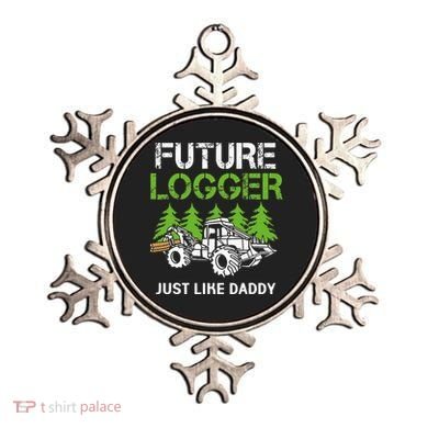 Future Logger Just Like Daddy Logger Ornament