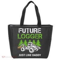 Future Logger Just Like Daddy Logger Tote Bag thumb 0