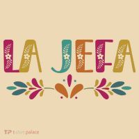 Floral La Jefa Mexican Mom Tote Bag thumb 4