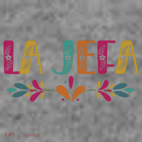 Floral La Jefa Mexican Mom Toddler Hoodie thumb 2