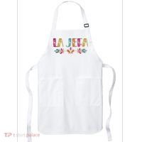 Floral La Jefa Mexican Mom Apron thumb 0