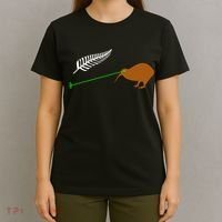 Funny Laser Kiwi Flag New Zealand Popular Choice T-Shirt thumb 4