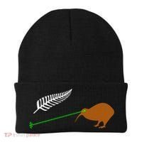Funny Laser Kiwi Flag New Zealand Popular Choice Beanie thumb 0