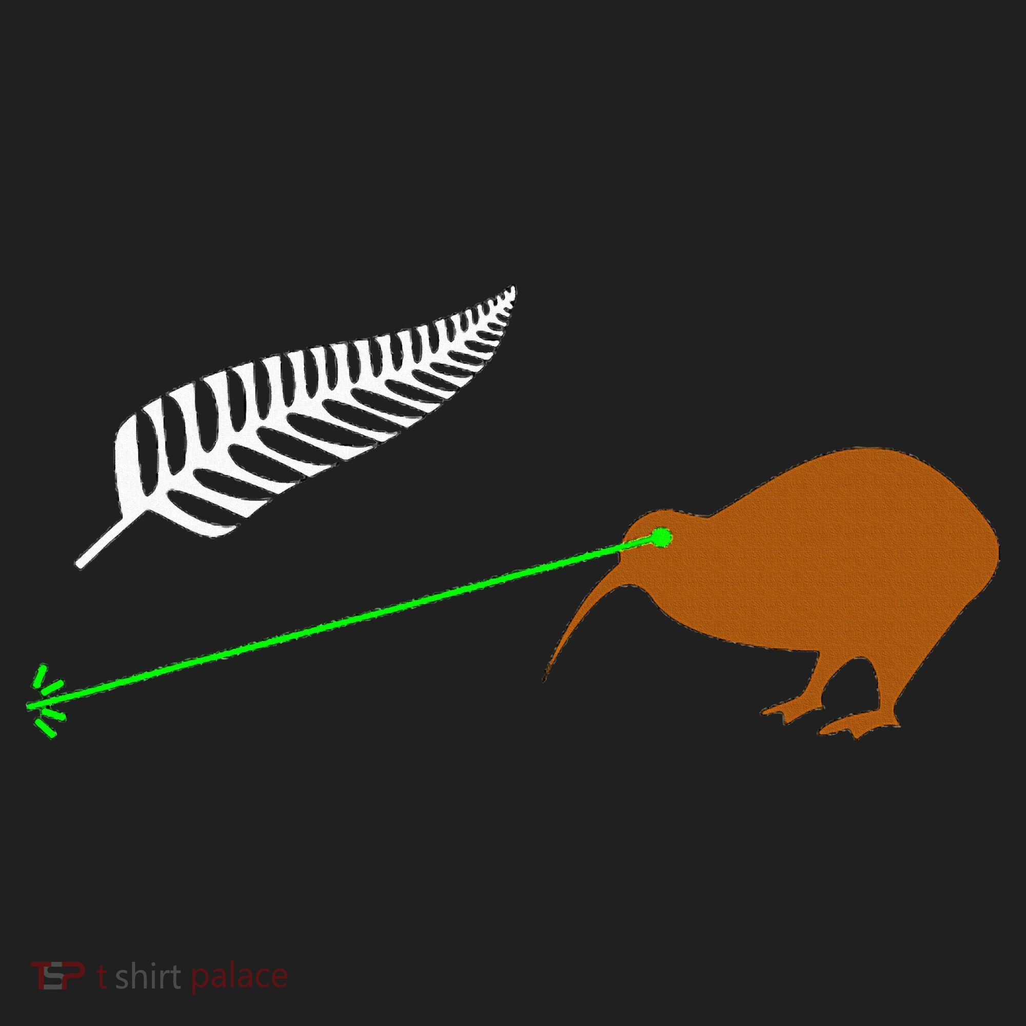 Funny Laser Kiwi Flag New Zealand Popular Choice Beanie