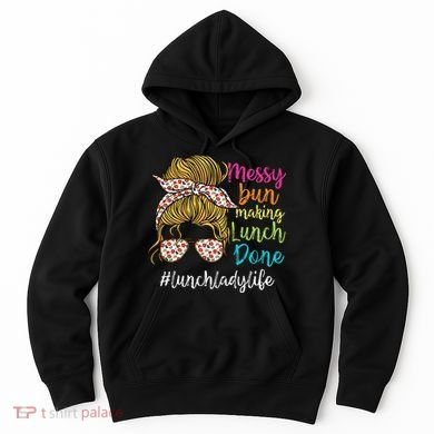 Funny Lunch Lady School Cafeteria Worker Hoodie