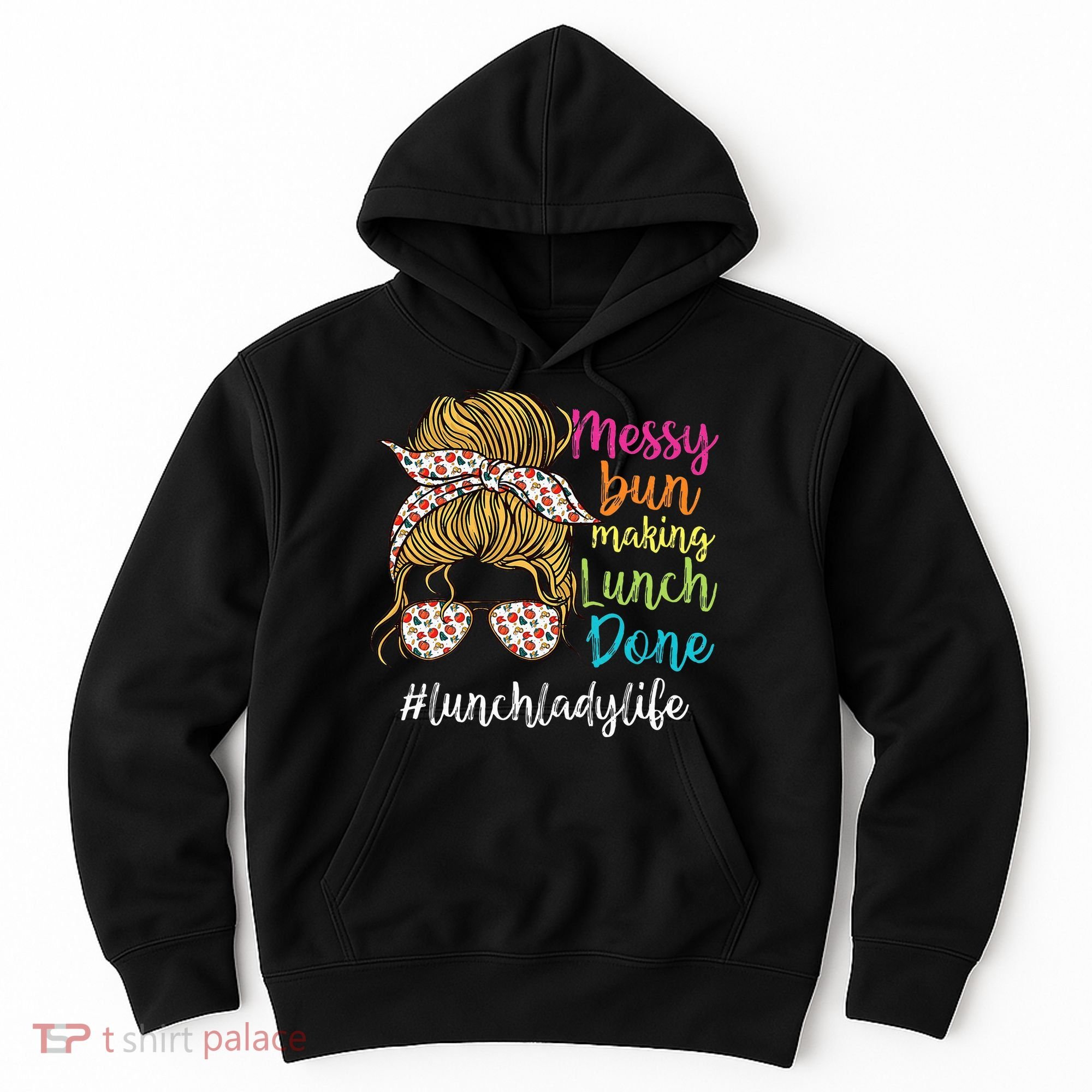 Funny Lunch Lady School Cafeteria Worker Hoodie