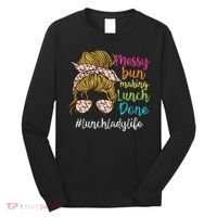 Funny Lunch Lady School Cafeteria Worker Long Sleeve Shirt thumb 0