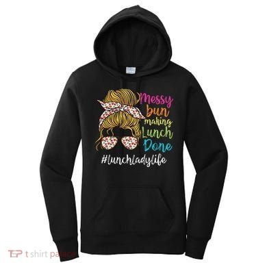 Funny Lunch Lady School Cafeteria Worker Women's Hoodie