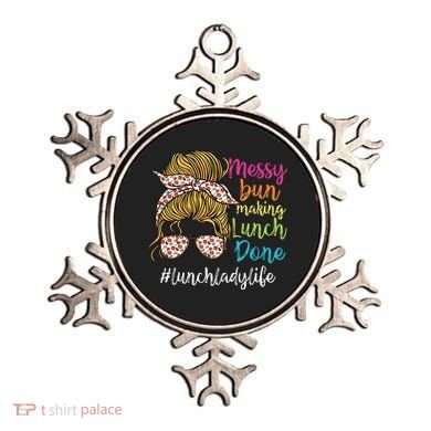 Funny Lunch Lady School Cafeteria Worker Ornament