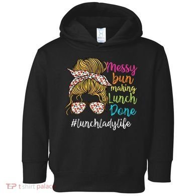 Funny Lunch Lady School Cafeteria Worker Toddler Hoodie