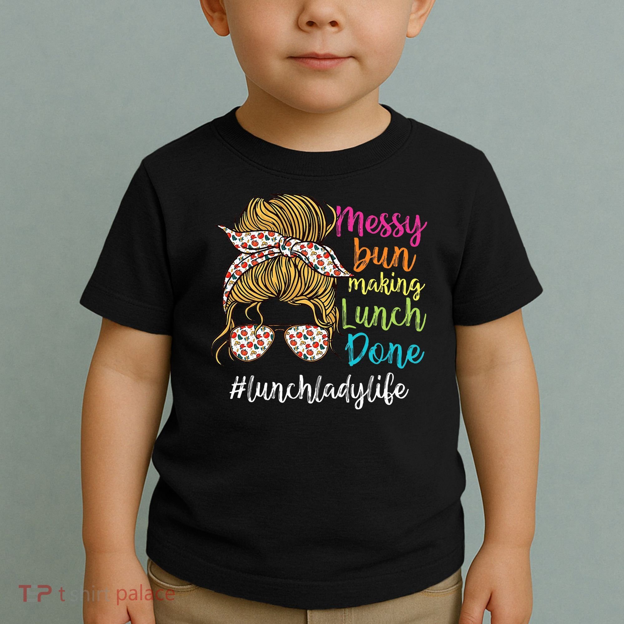 Funny Lunch Lady School Cafeteria Worker Toddler T-Shirt