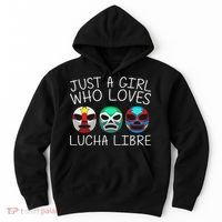Funny Lucha Libre Gift For Mexican Wrestling Mask Hoodie thumb 0