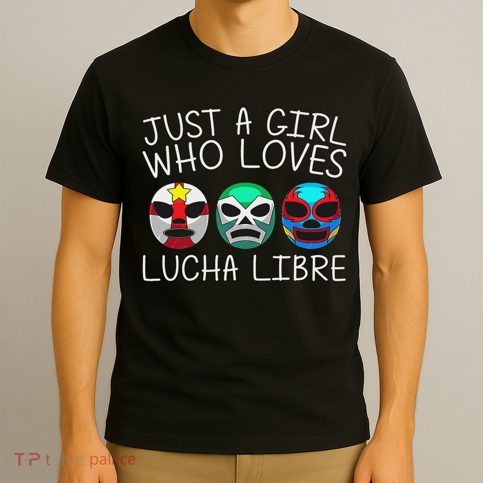 Funny Lucha Libre Gift For Mexican Wrestling Mask T-Shirt