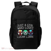 Funny Lucha Libre Gift For Mexican Wrestling Mask Backpack thumb 0