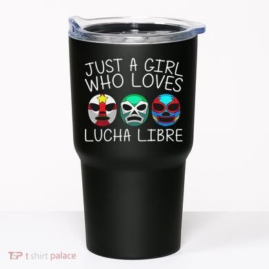 Funny Lucha Libre Gift For Mexican Wrestling Mask Tumbler