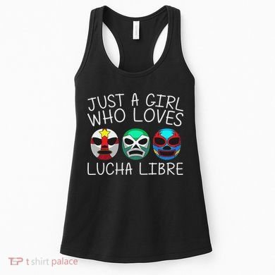 Funny Lucha Libre Gift For Mexican Wrestling Mask Women's Tank Top