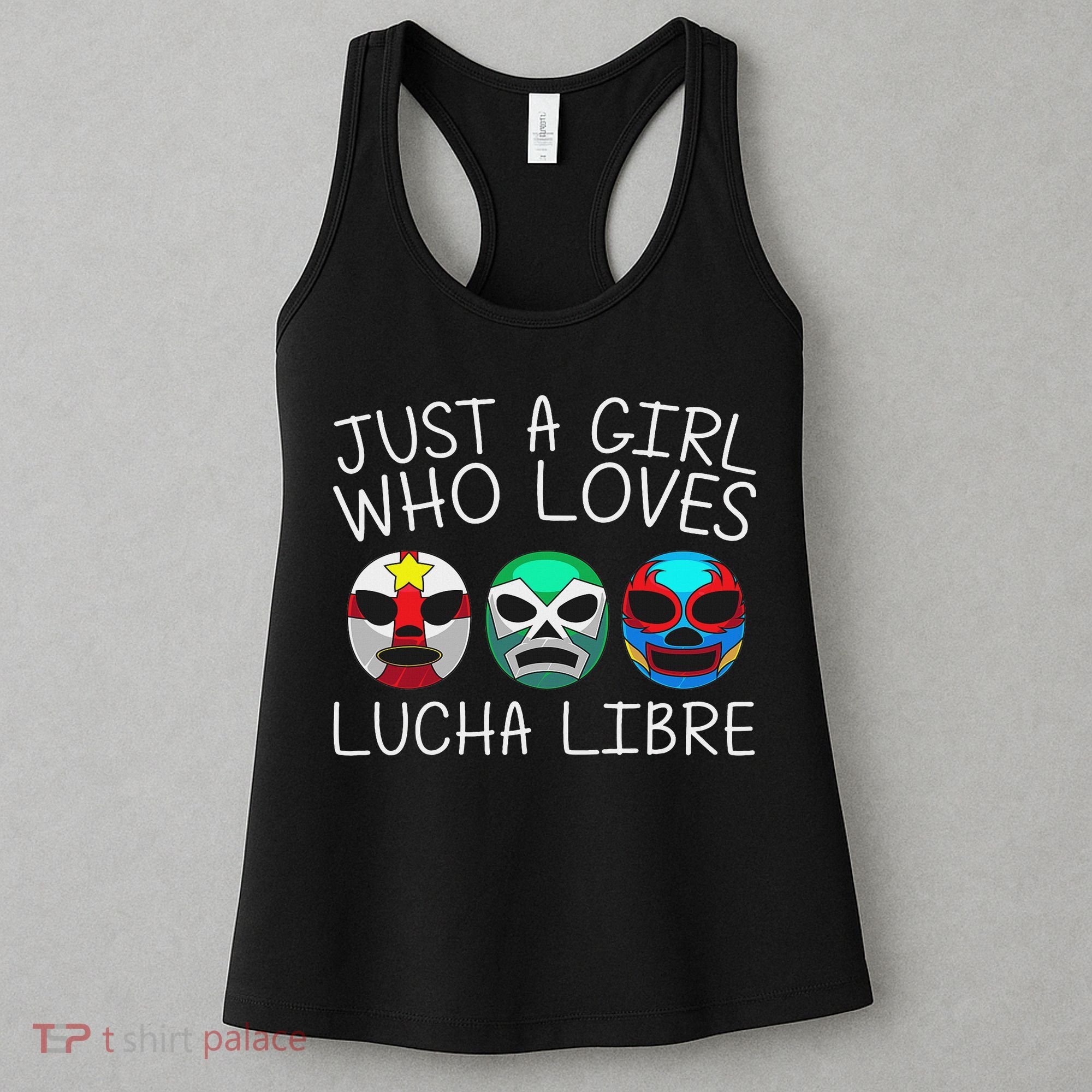 Funny Lucha Libre Gift For Mexican Wrestling Mask Women's Tank Top