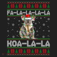 Fa La La Koa La La Koala Xmas Ugly Santa Koala Christmas Great Gift Hat thumb 2