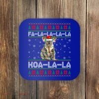 Fa La La Koa La La Koala Xmas Ugly Santa Koala Christmas Great Gift Coaster thumb 0