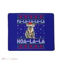 Fa La La Koa La La Koala Xmas Ugly Santa Koala Christmas Great Gift Mousepad thumb 0