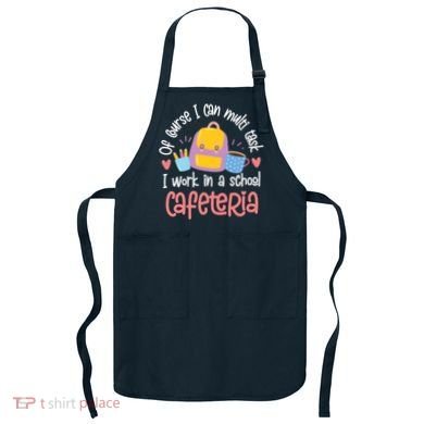 Funny Lunch Lady Appreciation Design Apron