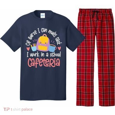 Funny Lunch Lady Appreciation Design Pajama Set