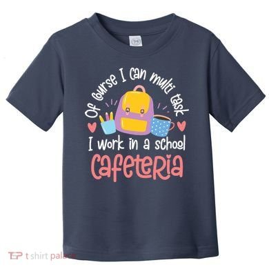 Funny Lunch Lady Appreciation Design Toddler T-Shirt