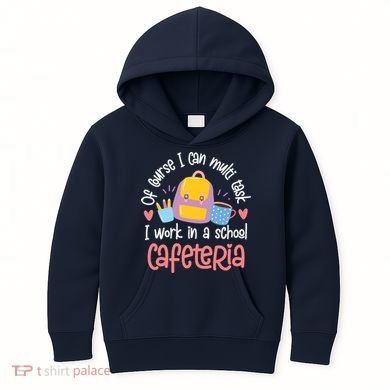 Funny Lunch Lady Appreciation Design Kids Hoodie