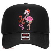 Fa La La La Min Go Flamingo Christmas Hat thumb 0