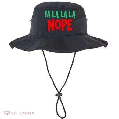 Fa La La La Nope Bucket Hat