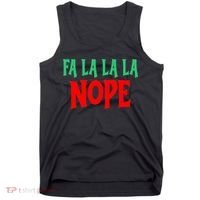 Fa La La La Nope Tank Top thumb 0