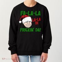 Fa La La La La Di Frickin Da Funny Christmas Women's Sweatshirt thumb 0