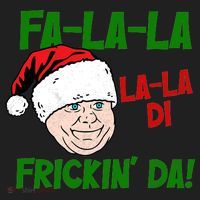 Fa La La La La Di Frickin Da Funny Christmas Women's Sweatshirt thumb 2