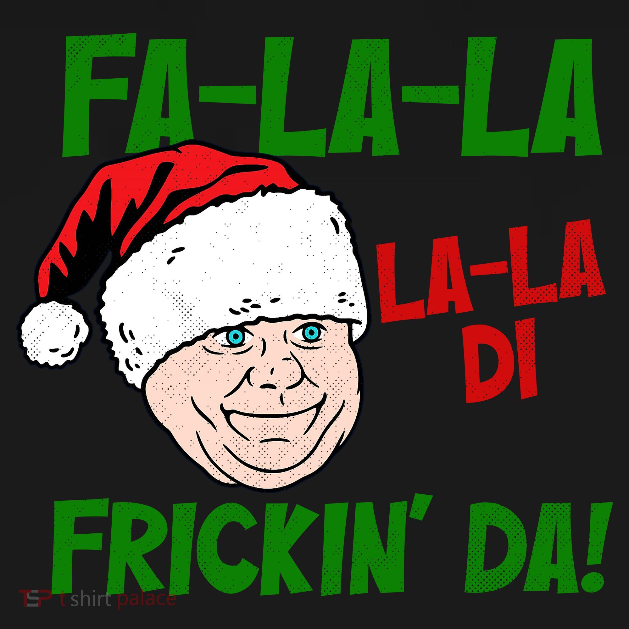 Fa La La La La Di Frickin Da Funny Christmas Coaster