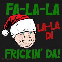 Fa La La La La Di Frickin Da Funny Christmas Toddler Hoodie thumb 2