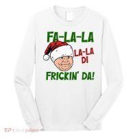 Fa La La La La Di Frickin Da Funny Christmas Long Sleeve Shirt thumb 0