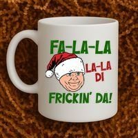 Fa La La La La Di Frickin Da Funny Christmas Coffee Mug thumb 2