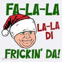 Fa La La La La Di Frickin Da Funny Christmas Women's Hoodie thumb 2