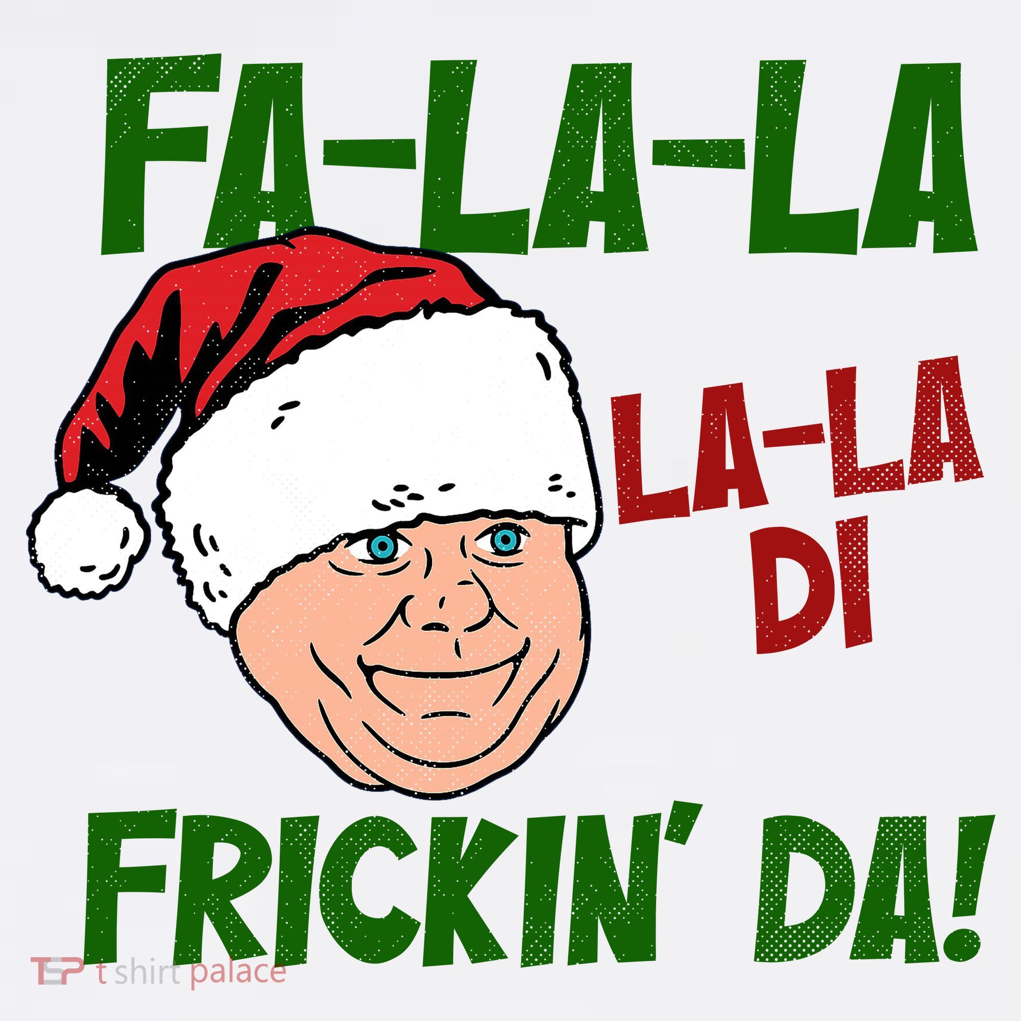 Fa La La La La Di Frickin Da Funny Christmas Women's Hoodie