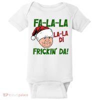 Fa La La La La Di Frickin Da Funny Christmas Baby Bodysuit thumb 0